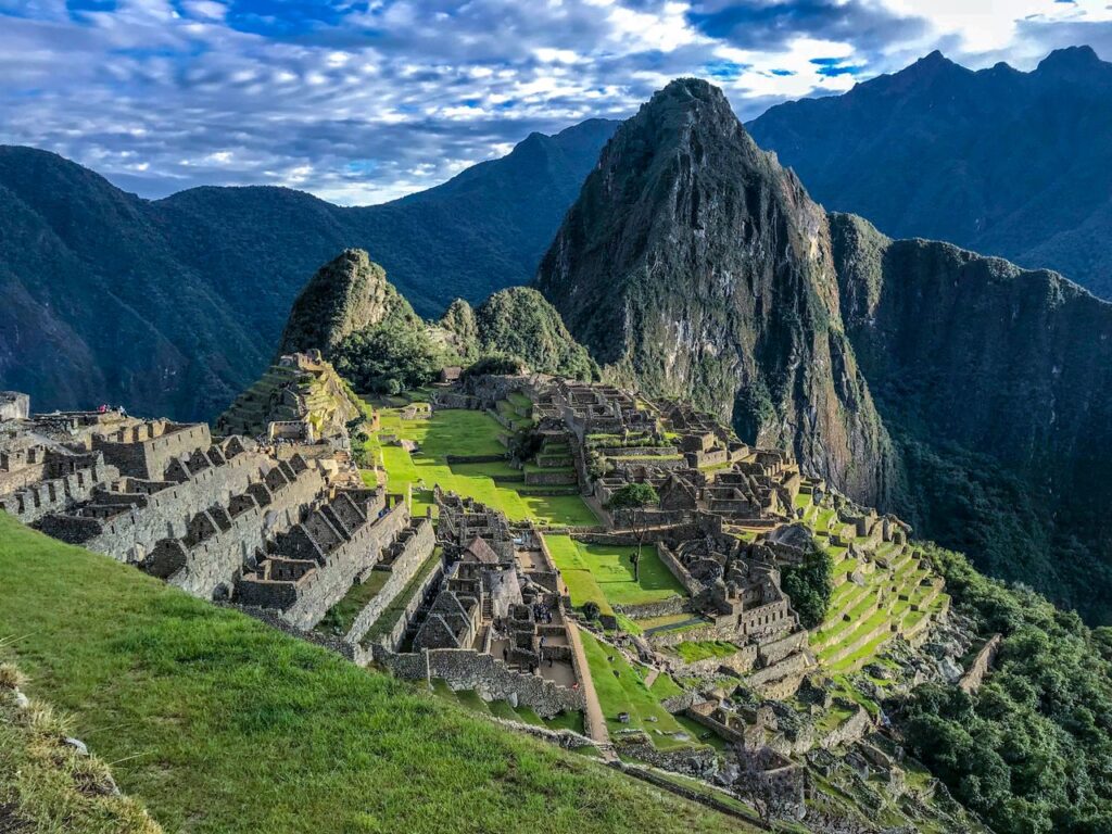pexels-photo-2929906-2 Explore the stunning ancient ruins of Machu Picchu, a UNESCO World Heritage Site in Peru, surrounded by majestic mountains.